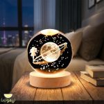 گوی کریستالی ماه و دختر - تصویر 2