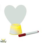 چراغ رومیزی نوشتاری کریتیو طرح قلب - تصویر 8