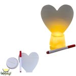 چراغ رومیزی نوشتاری کریتیو طرح قلب - تصویر 7