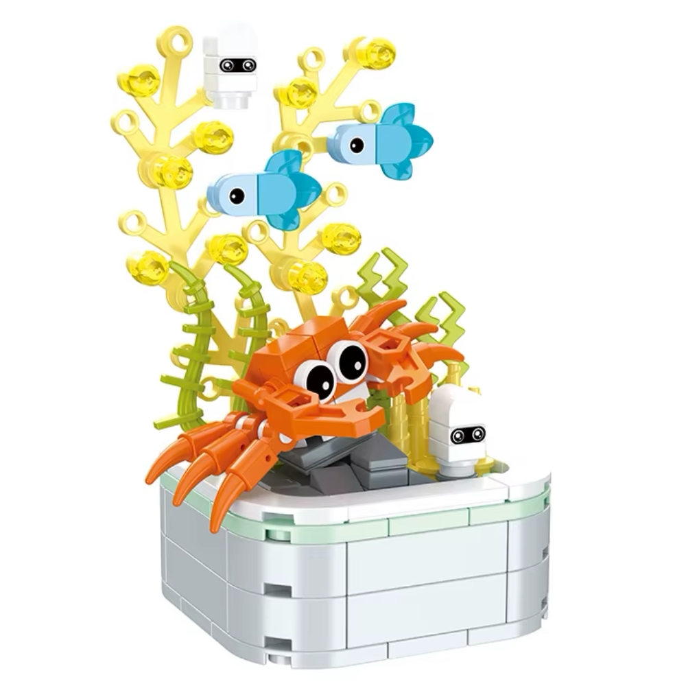 lego aqua crab main لگو ساختنی خرچنگ دریایی - تصویر 1