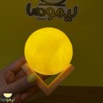 چراغ خواب دکوراتیو کره ماه - تصویر 2