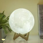 چراغ خواب دکوراتیو کره ماه - تصویر 4