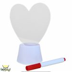 چراغ رومیزی نوشتاری کریتیو طرح قلب - تصویر 10