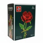 لگو ساختنی گل رز قرمز