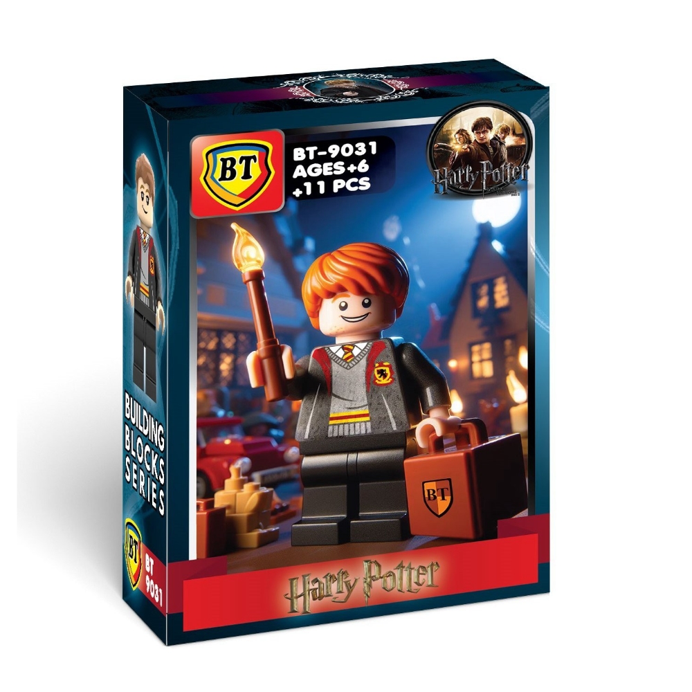 lego ron main ساختنی BT طرح ران ویزلی (سری هری پاتر) - تصویر 1