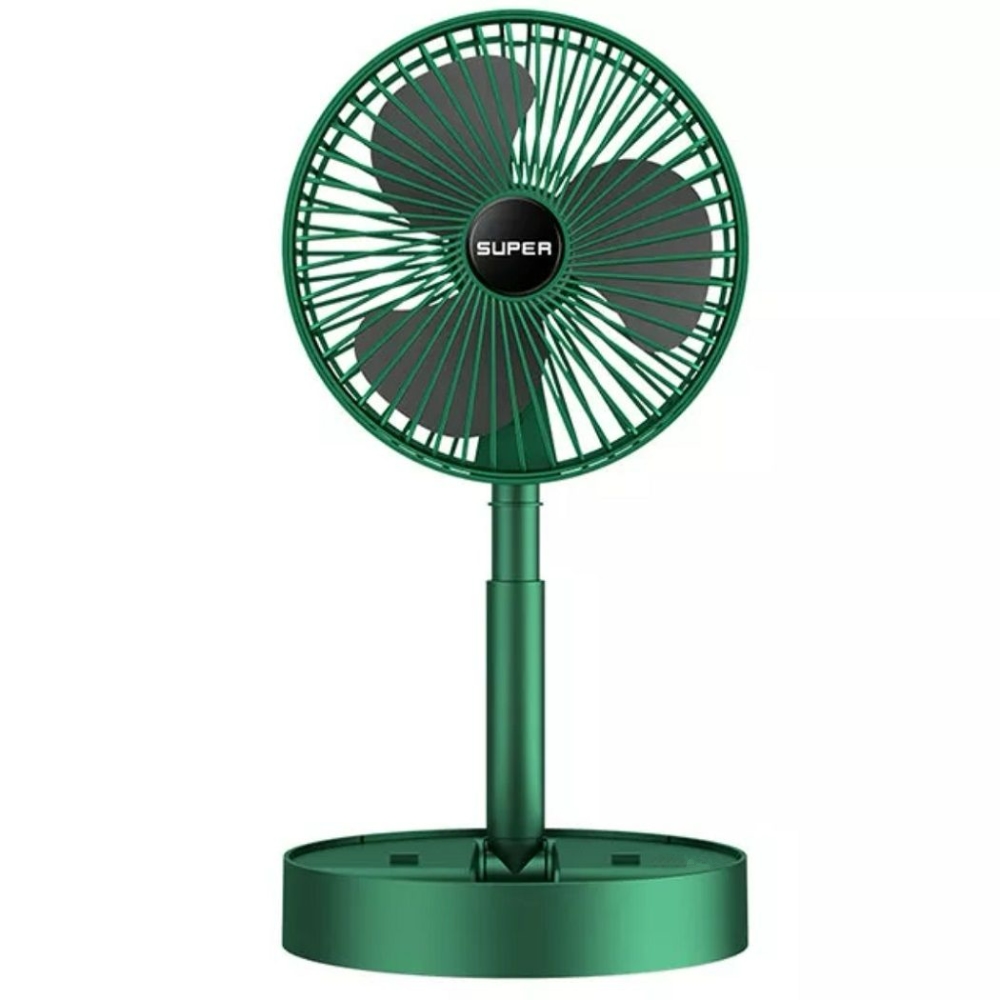 panke tasho sabz1 main پنکه رومیزی TELESCOPIC FOLDING FAN - تصویر 1