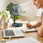 پنکه رومیزی TELESCOPIC FOLDING FAN - تصویر 5